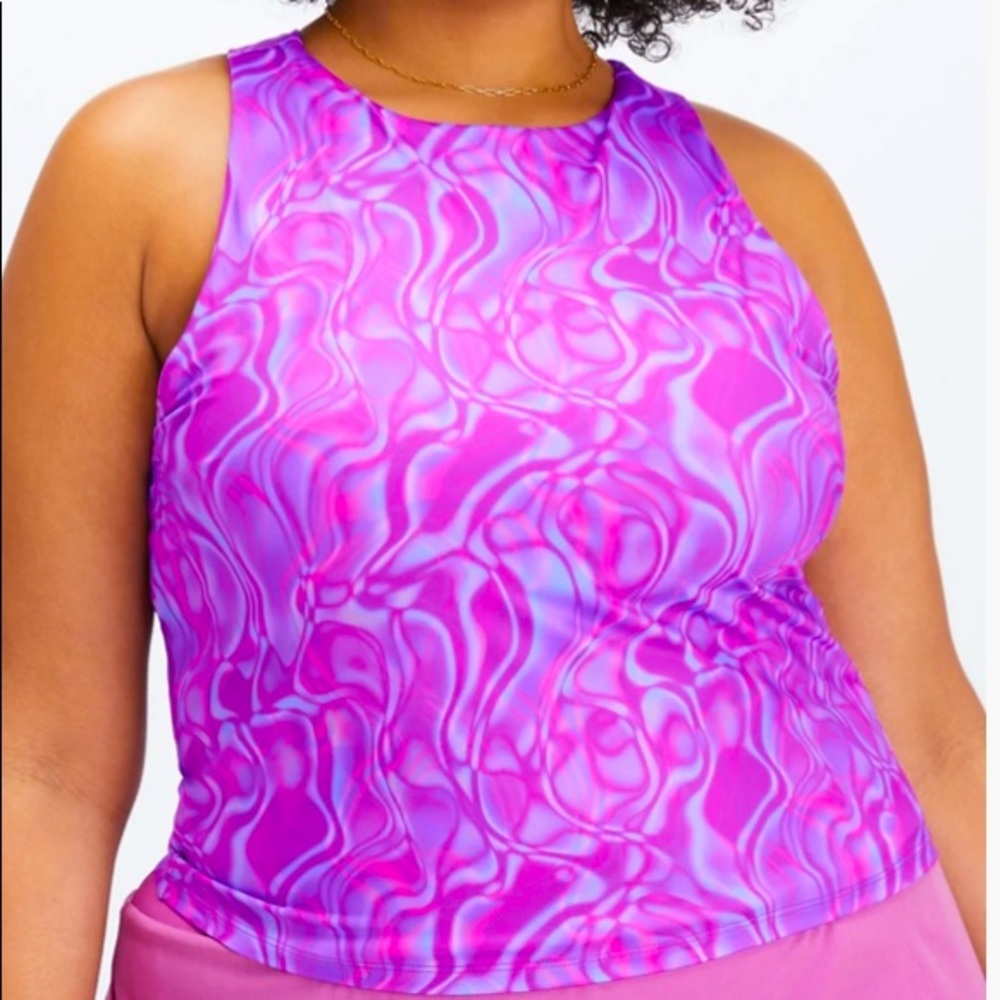 Size 20-22 Fabletics Built-in Bra Tank